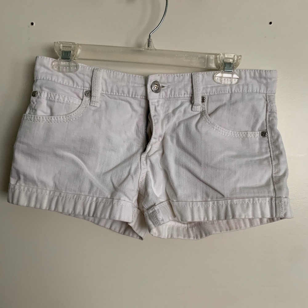 BCBG Max Azria White denim shorts Size 27